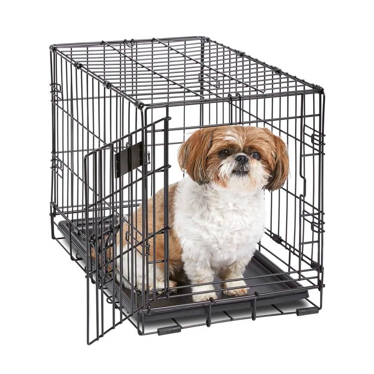 Midwest Homes For Pets MidWest Homes for Pets Newly Enhanced Single Door iCrate Dog Crate Includes Divider Panel