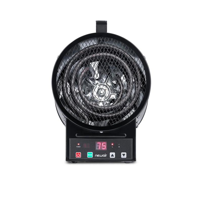 Newair Newair Freestanding or Ceiling/Wall Mounted 4800W Electric Garage Heater 240v, 500 sq. ft. with Remote Control