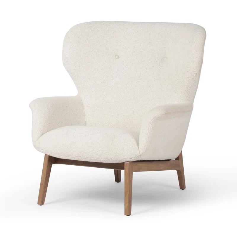 Elvie Upholstered Wingback Chair