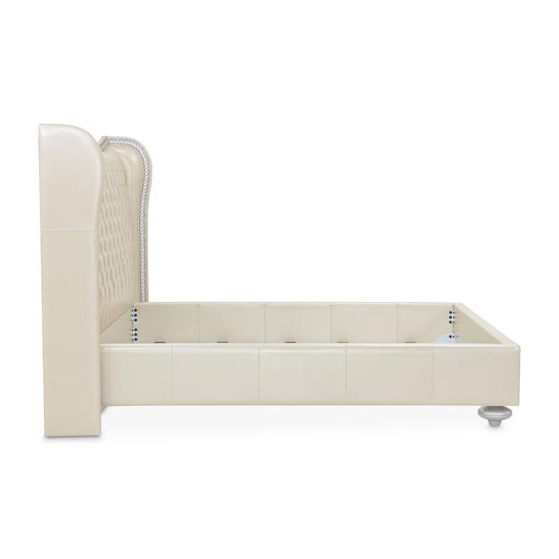 Michael Amini Hollywood Swank Upholstered Standard Bed
