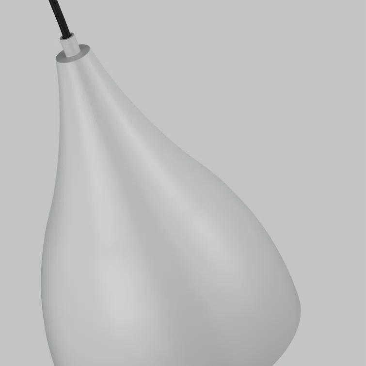 Oden Matte Grey 9" Mini Pendant with Energy Star