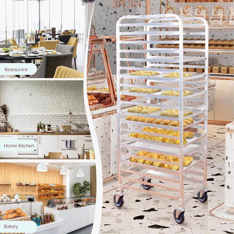 Giantex Giantex 20 Shelf Pan & Tray Rack