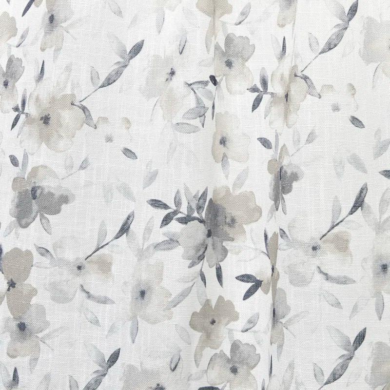 Nicole Miller Nicole Miller New York Hattie Light Filtering, Semi Sheer Rod Pocket Curtain Panels (Set of 2)