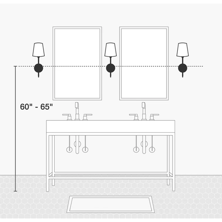 Everly Quinn Mcclain LED Bath Bar
