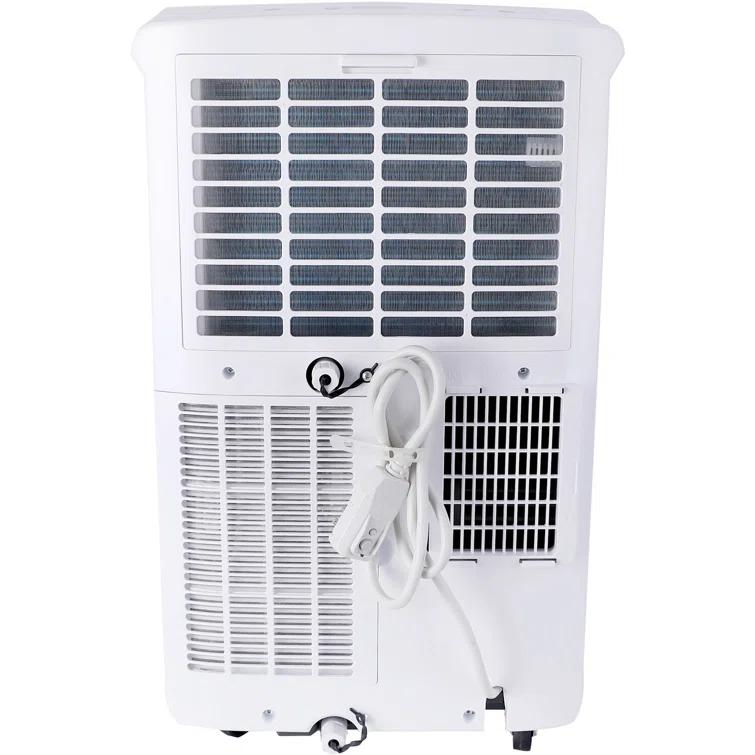 HiSense Hisense 8,000 BTU Smart Portable Air Conditioner with Wi-fi Controls, Dehumidifier and Remote, AC for Apartment, Bedroom, Medium Rooms up to 350 Square Feet in White