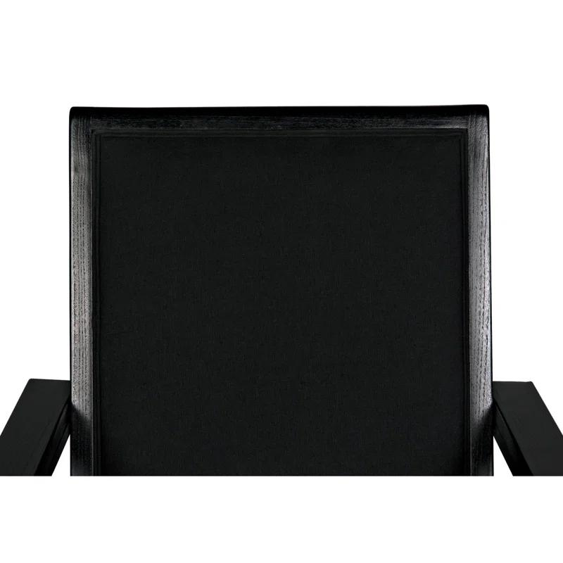 Noir Henderson 18'' H Cotton Upholstered Armchair