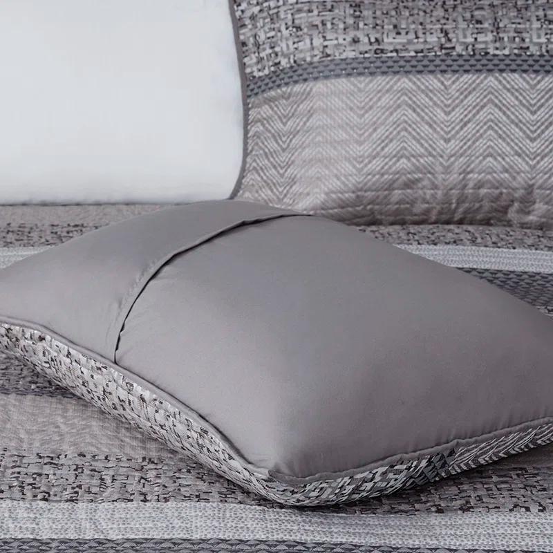 Rhapsody 7 Piece Jacquard Comforter Set