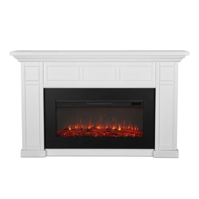 Alcott 75" Landscape Electric Fireplace by Real Flame