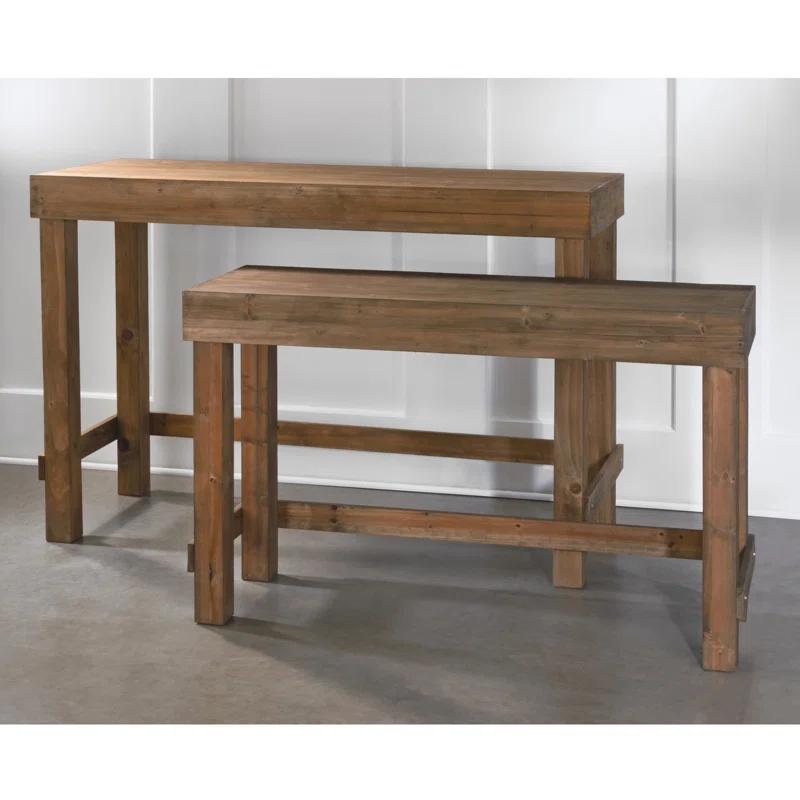 Loon Peak® Khorawa Solid Wood Console Table
