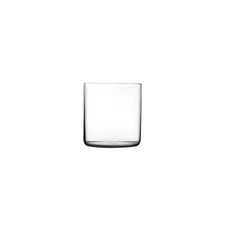 Nude Finesse 13.9oz. Handmade Crystal Whiskey Glass Set (Set of 4)