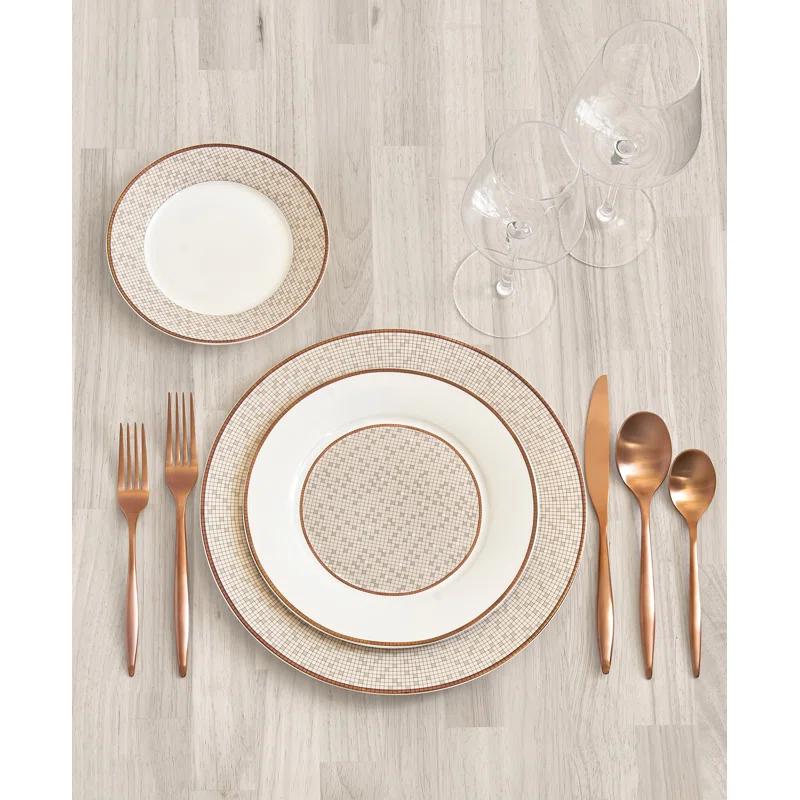 Milano 20 Piece 18/10 Stainless Steel Flatware Set, Service for 4