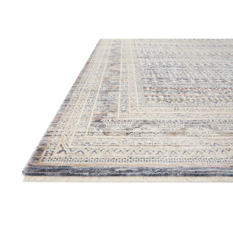 Zuma Rug by Amber Lewis x Loloi - Ocean and Multicolor / 2'7" x 12' Runner
