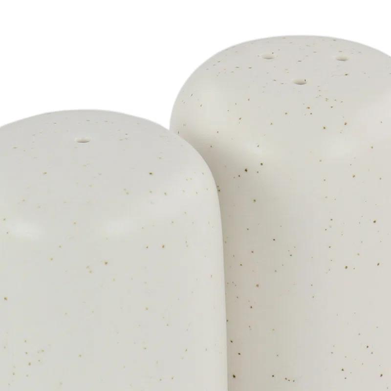 Gibson Gibson Mio 2.3 Inch Salt and Pepper Shaker Set in Sea Salt