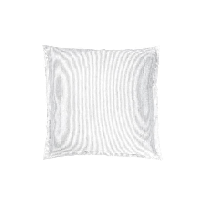Anaya Fringed Feather Throw Pillow