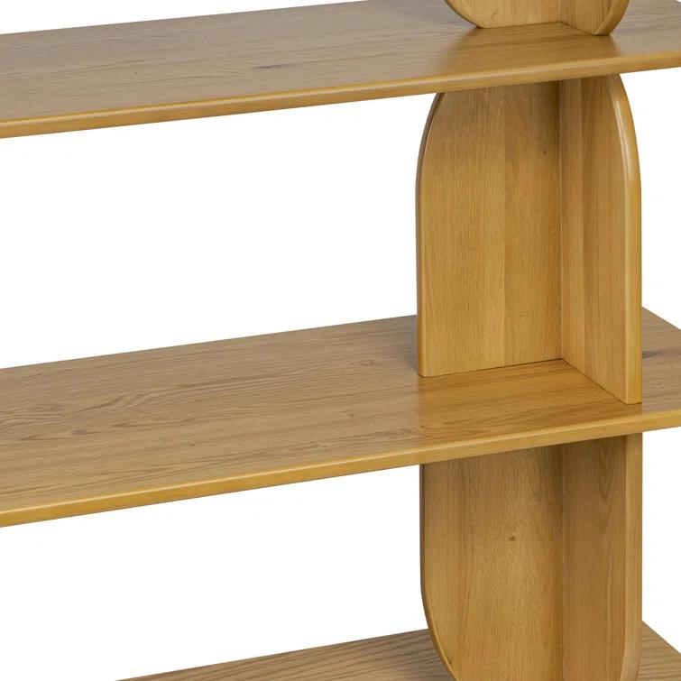 Poly & Bark Padua 62" Wood Bookshelf