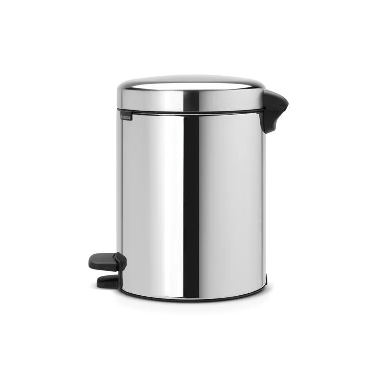 Brabantia NewIcon Step On Trash Can, 1.3 Gallon (5 Liter)