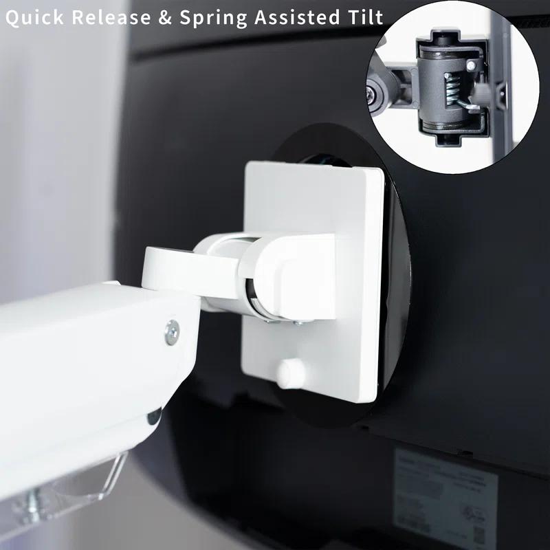 Vivo Wall Mount with Shelving, Holds up to 44 lbs