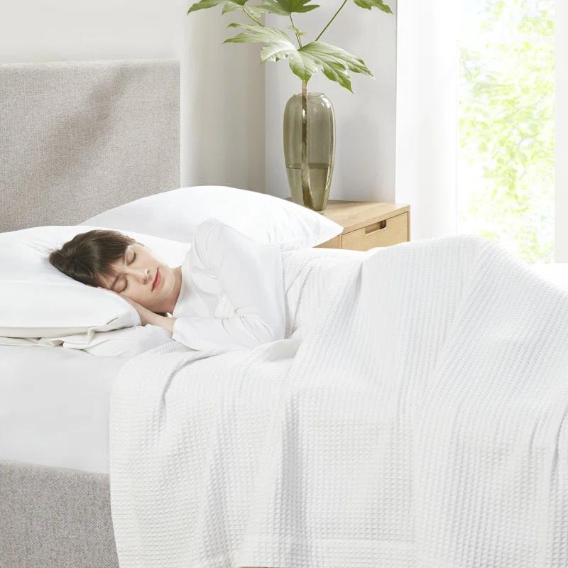 Waffle Weave Cotton Blanket