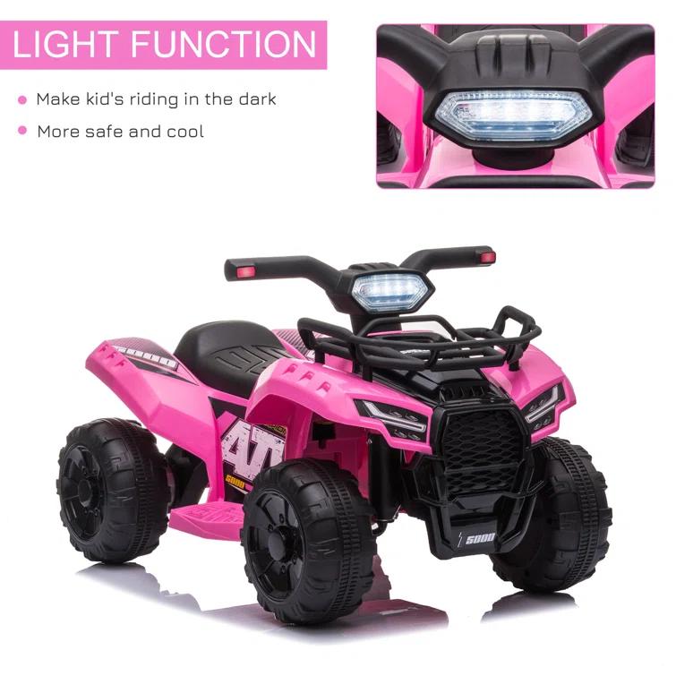 Aosom Aosom 6 Volt 1 Seater All-Terrain Vehicles Battery Powered Ride On