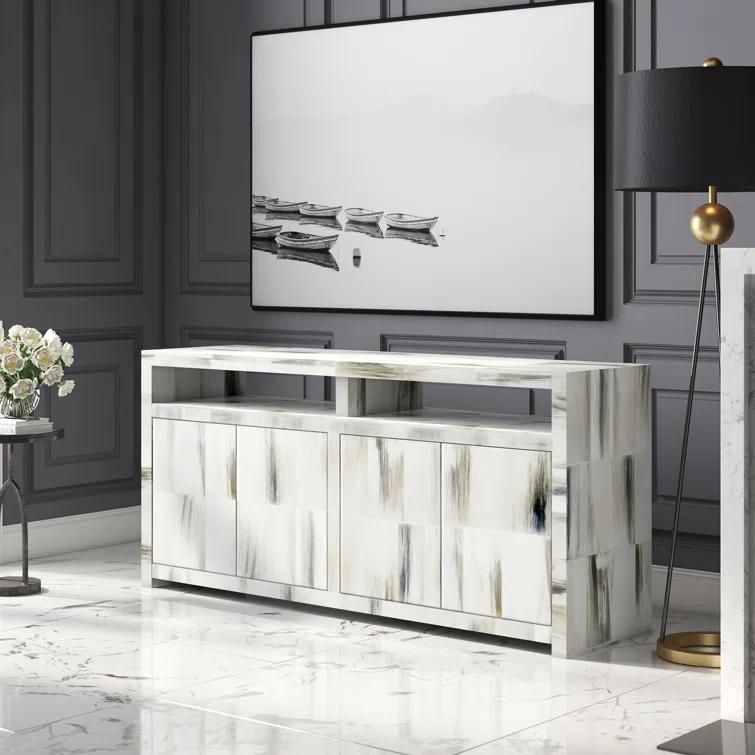 Theodore Alexander Biscayne 67.5'' Solid Wood Console Table