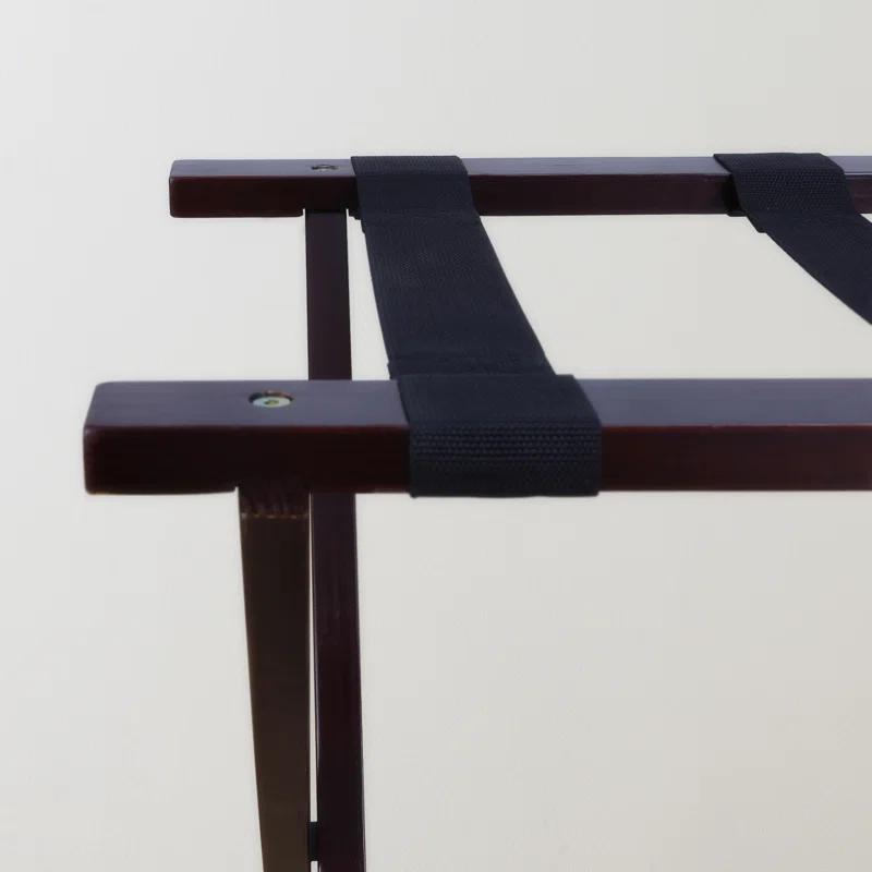 ROTSEN FURNITURE LLC. Heavy Duty Solid Wood Extra Wide Luggage Rack