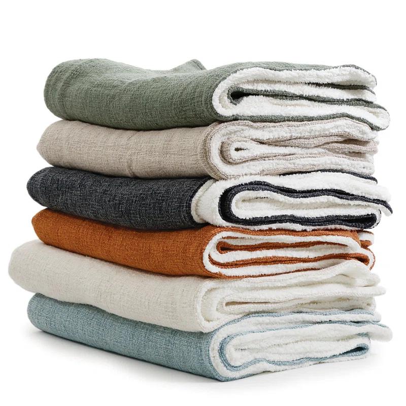 Humboldt Throw by Pom Pom at Home - Moss