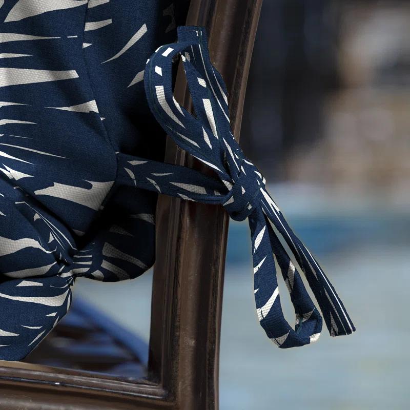 ARDEN Arden earthFIBER Plush Modern Tufted Polyfill Dining Chair Cushion, 21 x 40 (Set of 2)