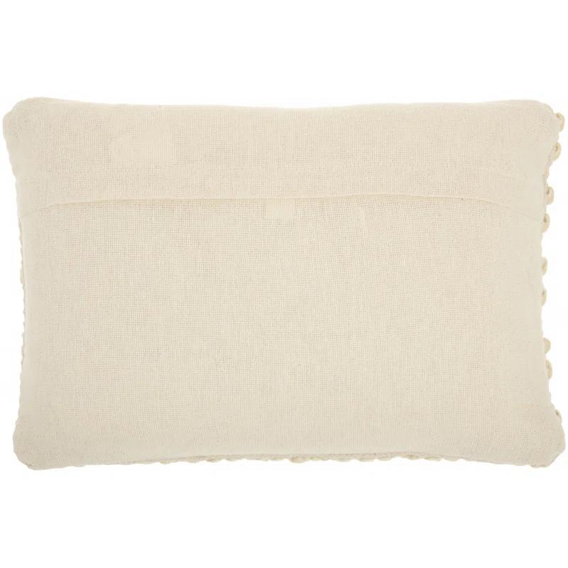Mina Victory Striped Throw Pillow With Texture