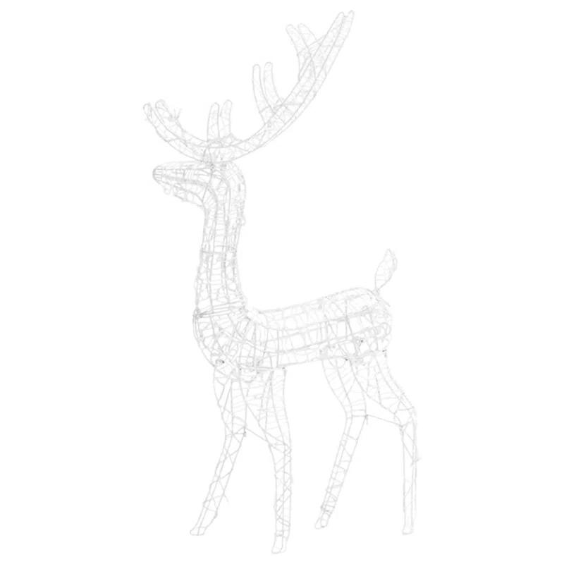 The Holiday Aisle® Reindeer Christmas Decoration LEDs Pre-Lit Christmas Lighting Acrylic