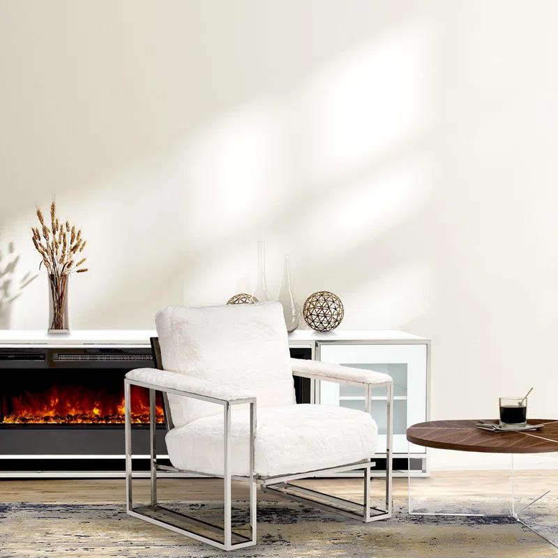 Astro Faux-Fur Accent Chair