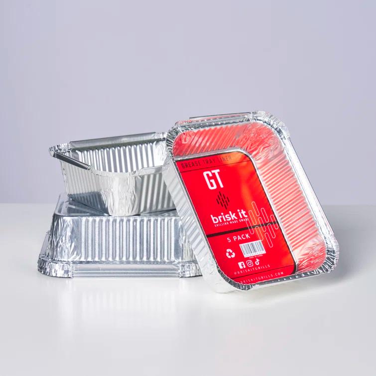 Brisk It Brisk It Grease Tray Liner (Set of 5)