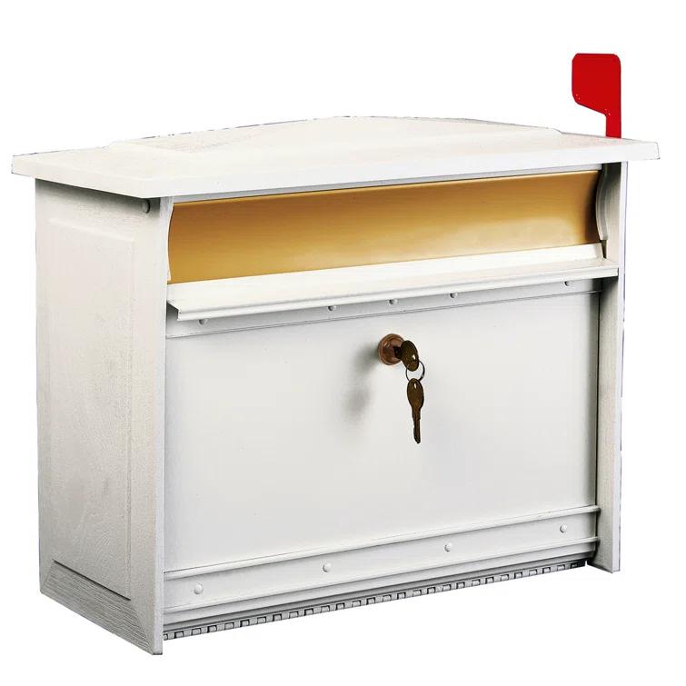 Architectural Mailboxes Mailsafe Locking Wall Mounted Mailbox