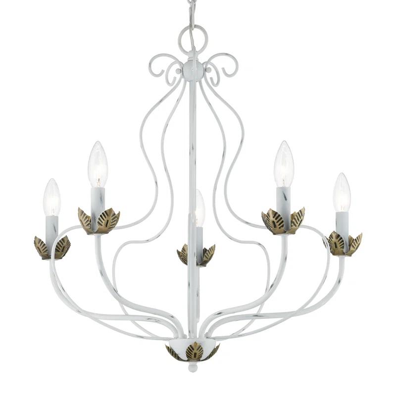 Kelly Clarkson Home Mallory 5 - Light Dimmable Chandelier