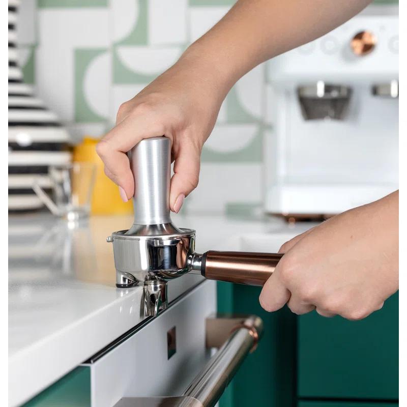 Café ™ Matte White Bellissimo Semi-Automatic Espresso Machine