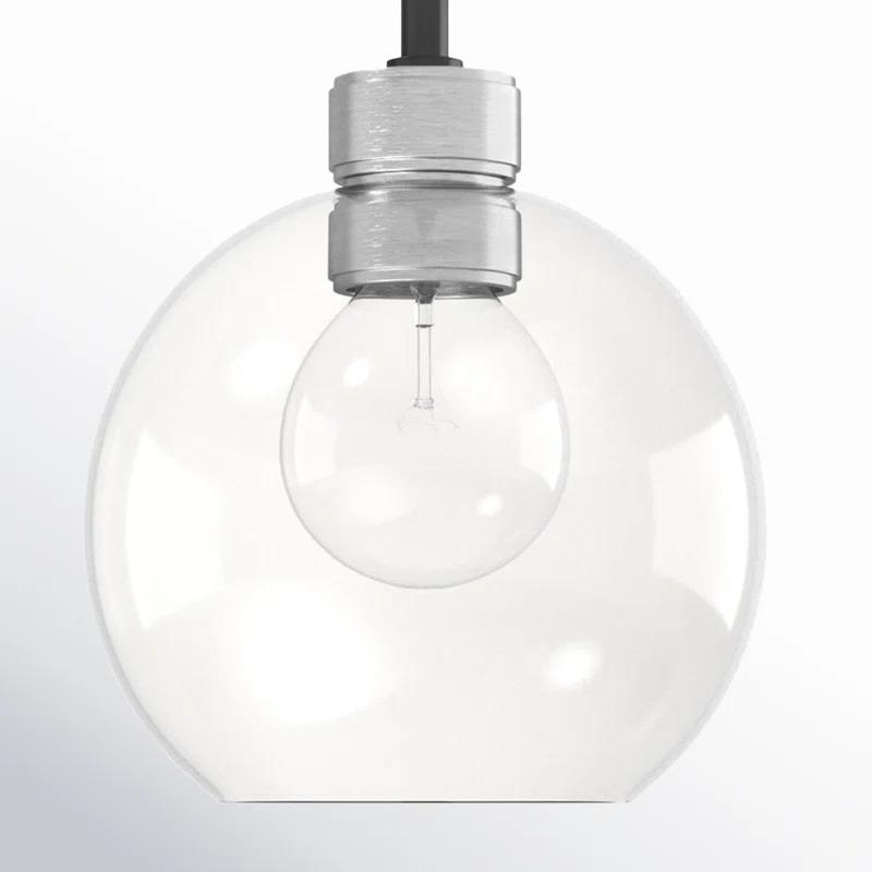 Davian Single Light Glass Dimmable Pendant