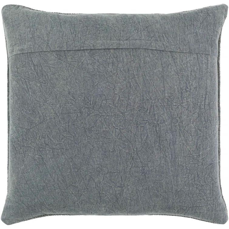 Angie Pillow - Blue / 18" x 18" / Down