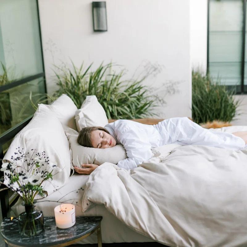 Jennifer Adams Home 400 Thread Count Long-Staple Cotton Sateen 2pc. Pillowcase Set