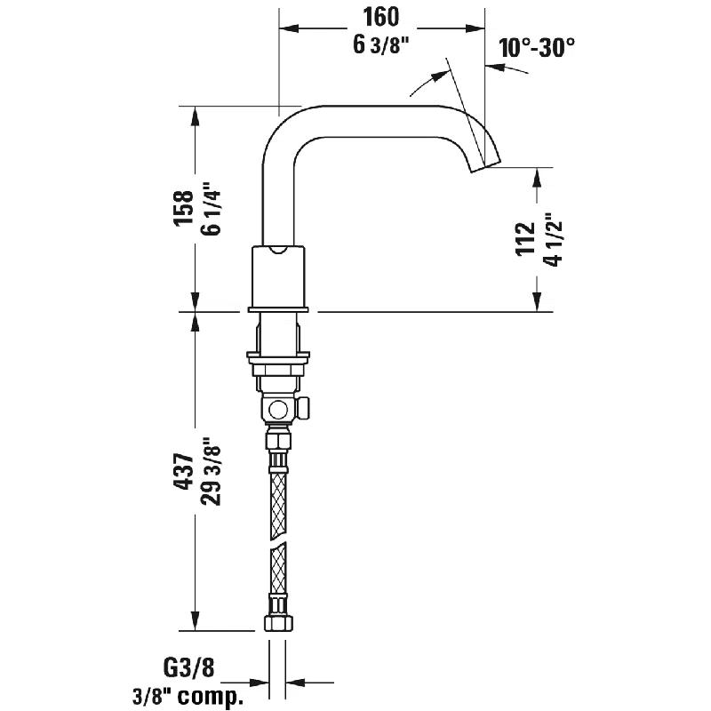Widespread Bathroom Faucet