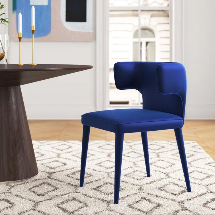 Emma Upholstered Wingback Side Chair