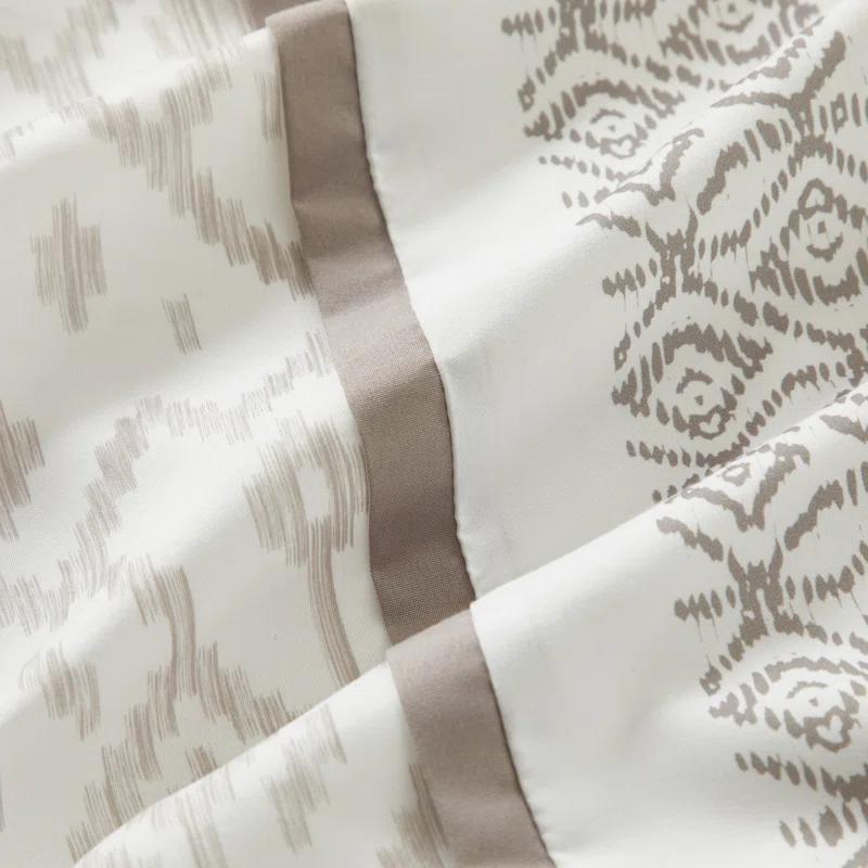 Nanshing America, Inc Anthony Microfiber 7 Piece Comforter Set