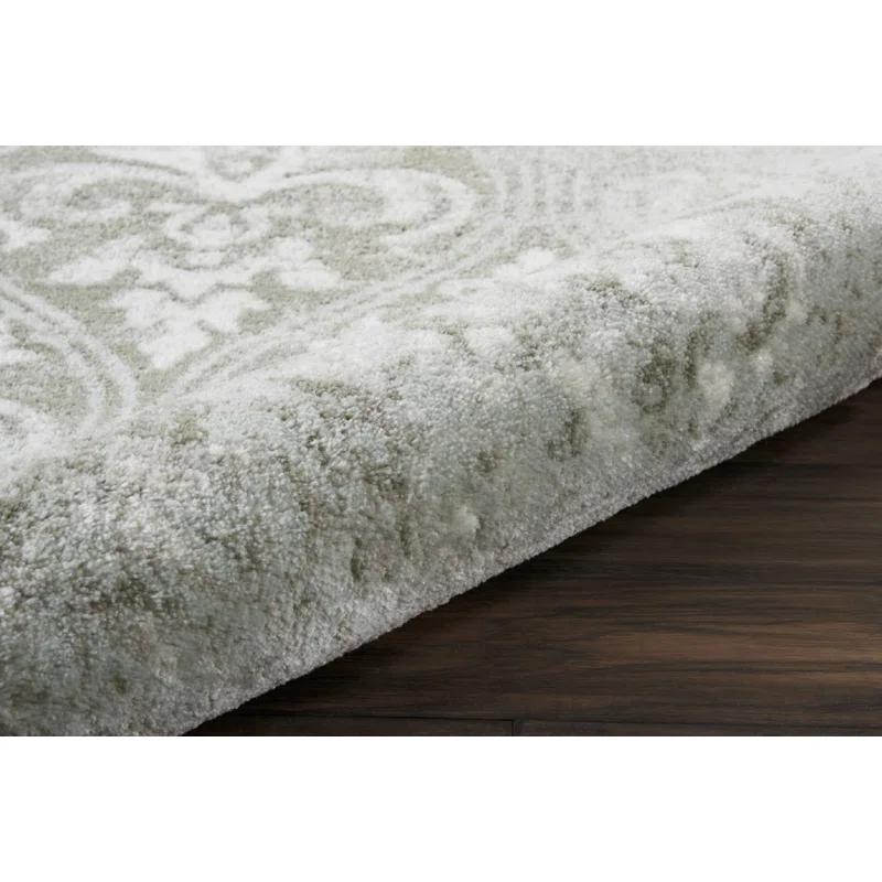 Ophelia & Co. Mccay Abtract Neutral Gray Area Rug