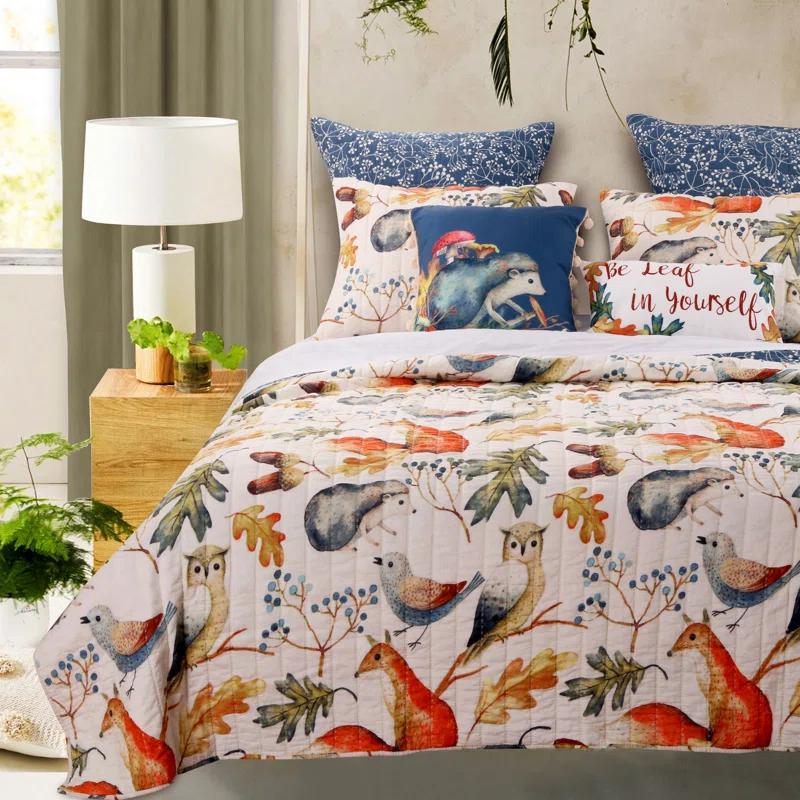 Barefoot Bungalow Willow Reversible Quilt Set