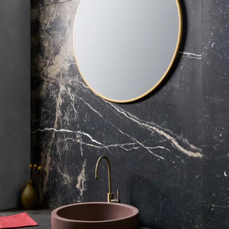 Signature 47.24 In. X 47.24 In. Marble Look Satin Porcelain Floor And Wall Tile (30.98 Sq. Ft. / Case)