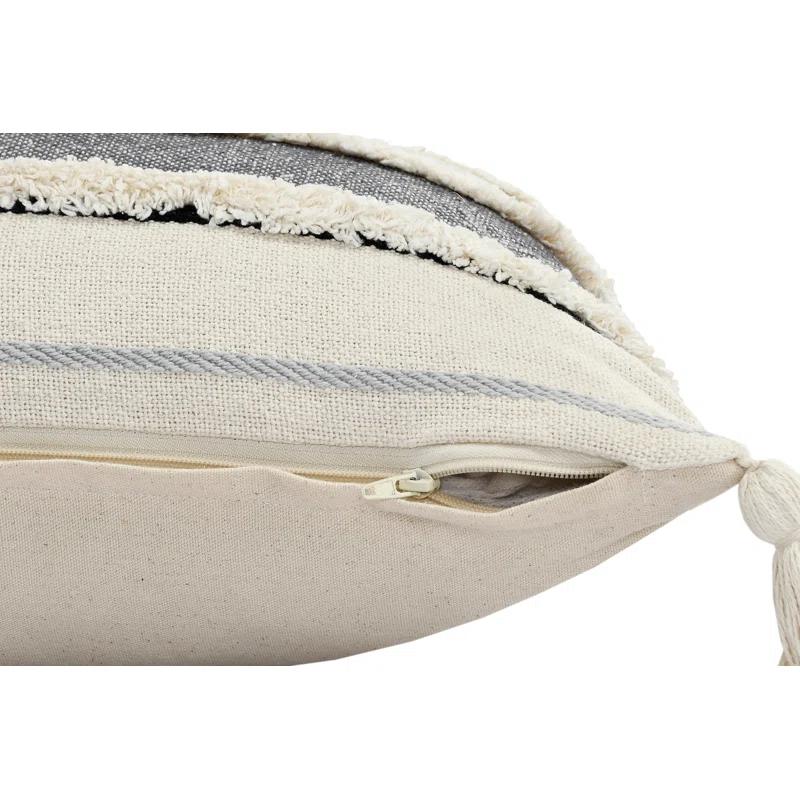 Rajani Home Remii Tassels Cotton Throw Pillow