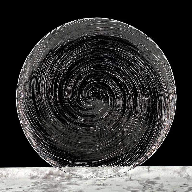 Wrought Studio™ Lyalya Glass Salad Plate Set of 12 (Set of 12)