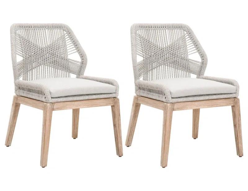 LOOMLAN Loom 19.5'' H Upholstered Side Chair (Set of 2)