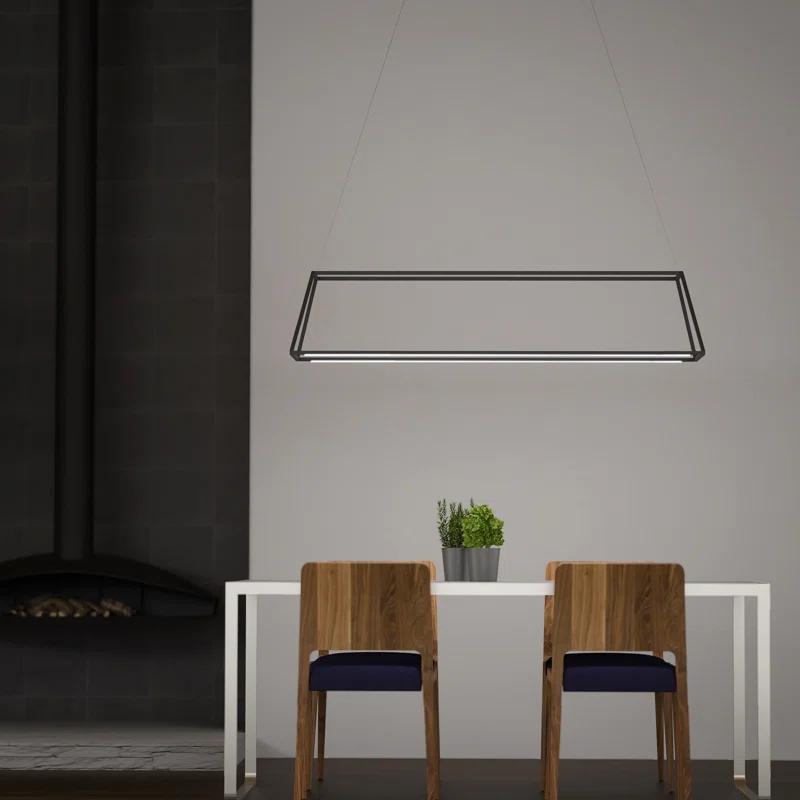 Z-Bar 4 - Light LED Single Pendant