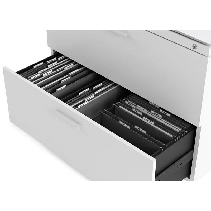 BDI Centro 35'' Wide 2 -Drawer File Cabinet