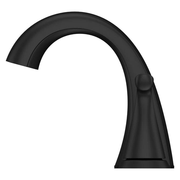 Pfister Willa Widespread Bathroom Faucet with Drain Assembly LF-049-MALSDB