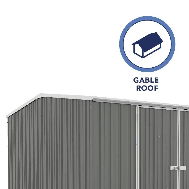 Absco Premier 10 ft. W x 10 ft. D Metal Storage Shed